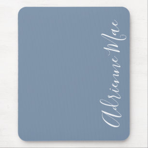 Tapis De Souris Simplement élégant Denim Blue Personnalisé