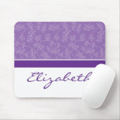 Tapis De Souris Simplement l'élégante couturière Lilac Mousepad (Avec souris)