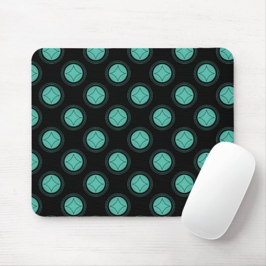 Tapis De Souris Simplement Riveting Mousepad, Turquoise (Avec souris)