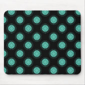 Tapis De Souris Simplement Riveting Mousepad, Turquoise (Devant)