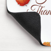 Tapis De Souris Simples feuilles d'automne Thankesgiving | Mousepa (Coin)