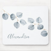 Tapis De Souris Simplicité d'eucalyptus (Devant)