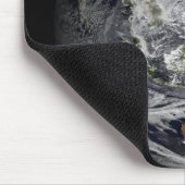 Tapis De Souris Simulation nuageuse de la Terre entière (Coin)