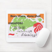 Tapis De Souris Singapour (Avec souris)