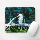 Tapis De Souris Singapour (Avec souris)