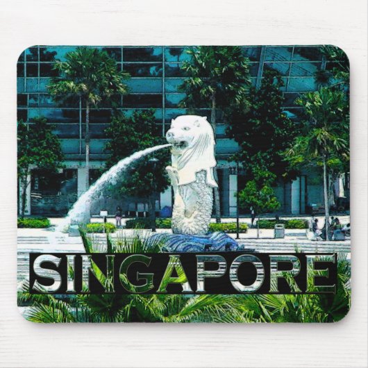 Tapis De Souris Singapour (Devant)