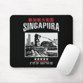 Tapis De Souris Singapour (Avec souris)