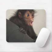 Tapis De Souris Singe araignée à face rouge Ateles paniscus) (Avec souris)