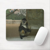 Tapis De Souris Singe assis joliment (Avec souris)