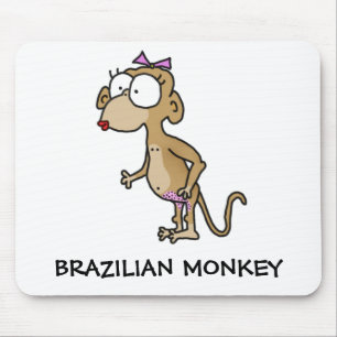Tapis De Souris Singe brésilien Mousepad
