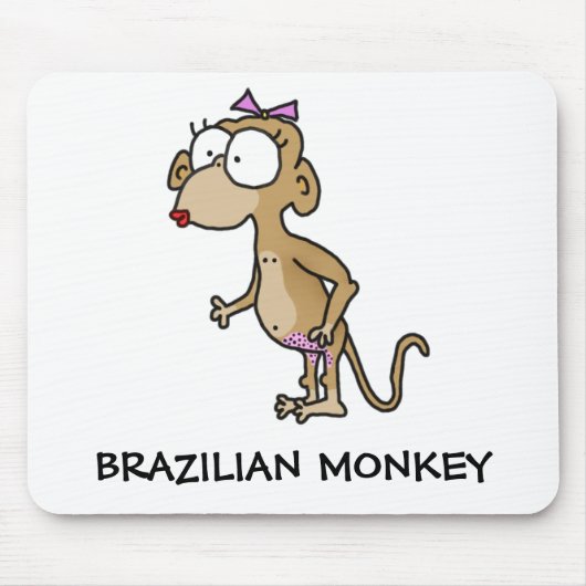 Tapis De Souris Singe brésilien Mousepad (Devant)