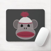 Tapis De Souris Singe de chaussette (Avec souris)