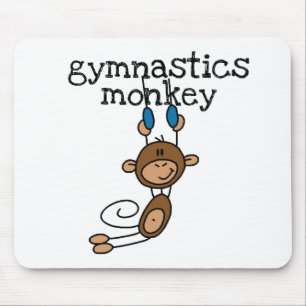 Tapis De Souris Singe de gymnastique