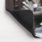 Tapis De Souris Singe de sourire (Coin)