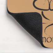 Tapis De Souris Singe de zen (Coin)