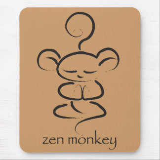 Tapis De Souris Singe de zen