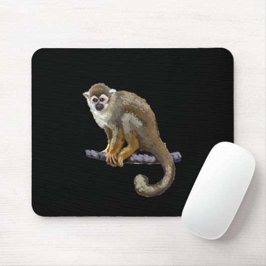 Tapis De Souris Singe écureuil (Avec souris)