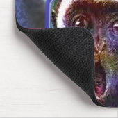 Tapis De Souris Singe effrayé (Coin)
