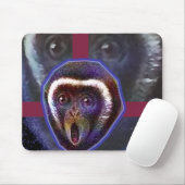 Tapis De Souris Singe effrayé (Avec souris)