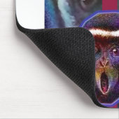 Tapis De Souris Singe effrayé (Coin)
