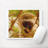 Tapis De Souris Singe effronté. (Avec souris)