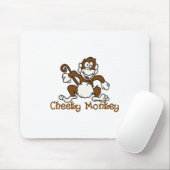 Tapis De Souris Singe effronté (Avec souris)