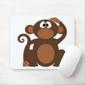 Tapis De Souris Singe mignon (Avec souris)