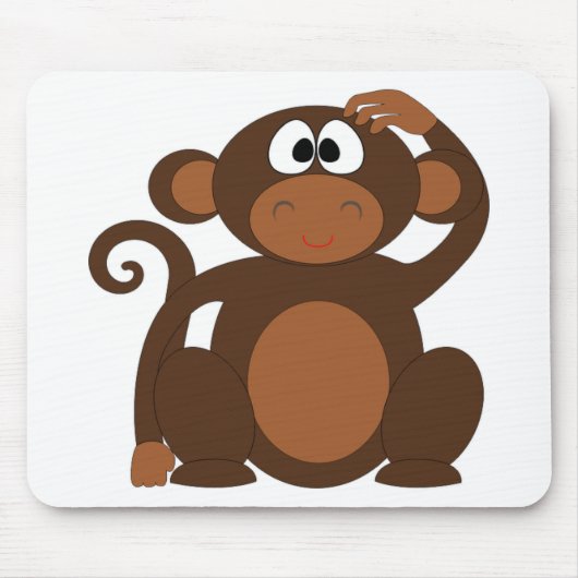 Tapis De Souris Singe mignon (Devant)