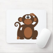 Tapis De Souris Singe mignon (Avec souris)