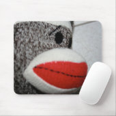 Tapis De Souris Singe Mousepad de chaussette (Avec souris)