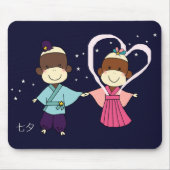 Tapis De Souris Singe Tanabata Mousepad de chaussette (Devant)