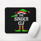 Tapis De Souris Singer Elf Matching Family Group Christmas Party P (Avec souris)