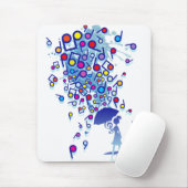 Tapis De Souris Singin' dans la pluie (Avec souris)