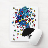 Tapis De Souris Singin' dans la pluie (Avec souris)