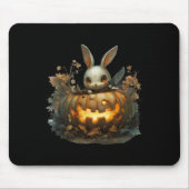 Tapis De Souris Sinister Bunny Mayhem Déplaisant Halloween Bunny P (Devant)