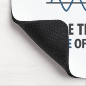 Tapis De Souris Sinus de calembours de maths premier de folie (Coin)