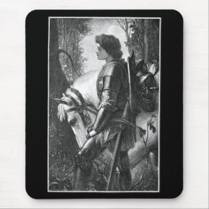 Tapis De Souris Sir Galahad - G.F. Watts gravé par H.W. Peckwell
