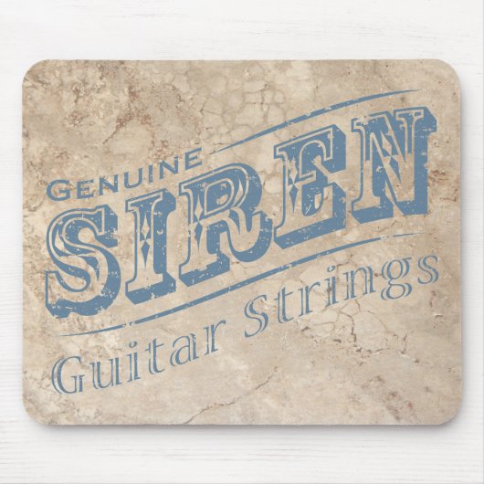 Tapis De Souris Siren Guitar Chaînes pavé souris (Devant)