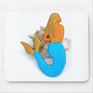 Tapis De Souris sirène à poil doré