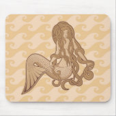 Tapis De Souris Sirène assise (Devant)