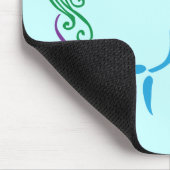 Tapis De Souris Sirène d'étoiles de mer (Coin)