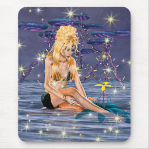 Tapis De Souris Sirène dorée