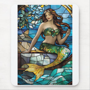 Tapis De Souris Sirène en verre