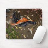 Tapis De Souris Sirène Mousepad de Koi (Avec souris)