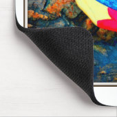 Tapis De Souris sirène rouge et bleue (Coin)