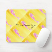 Tapis De Souris sirènes roses sous-marines nageant (Avec souris)