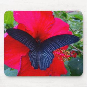 Tapis De Souris Siroter gentiment - le papillon Mousepad