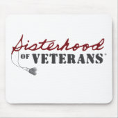 Tapis De Souris Sisters of Veterans Military Pride Design (Devant)