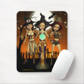 Tapis De Souris Sisters Three Witch Mouse pad - Mouse mat (Avec souris)
