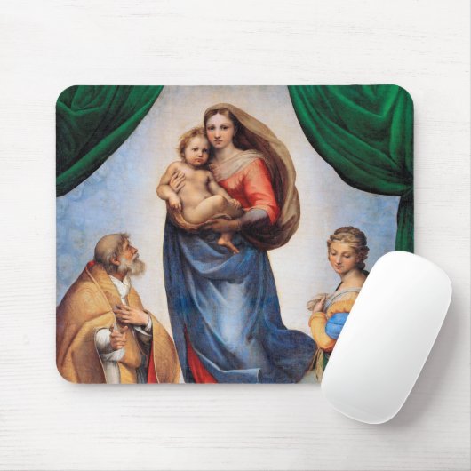 Tapis De Souris Sistine Madonna (Avec souris)